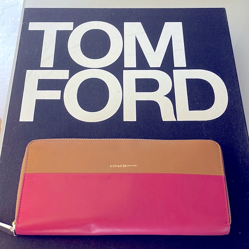 Coach leather wallet